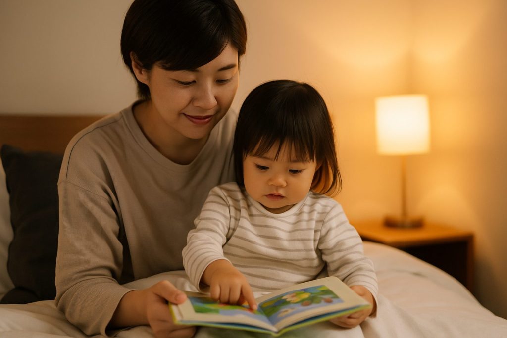 寝る前の絵本がダメだと言われないための工夫