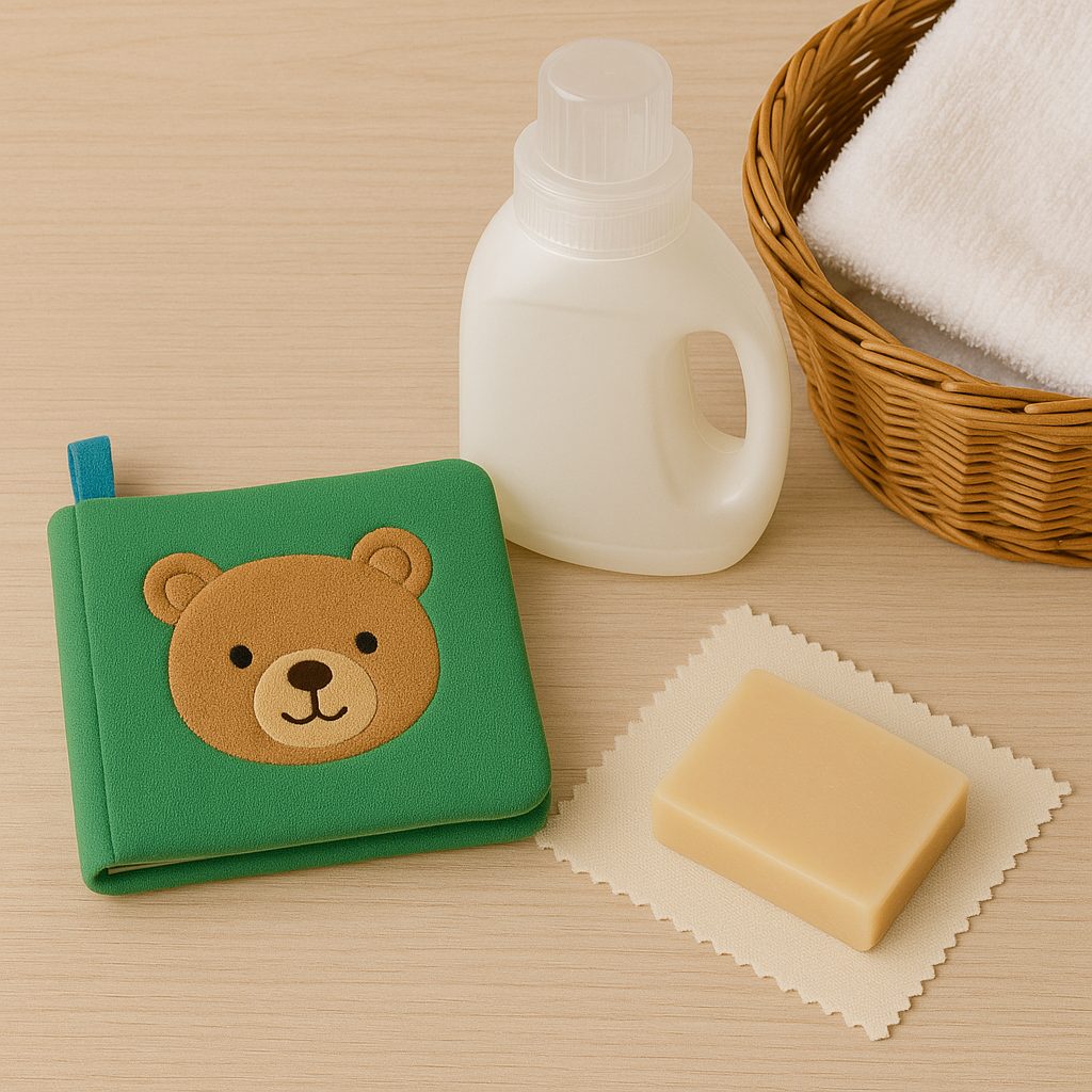 布絵本の洗い方の具体手順と洗剤や乾燥の工夫