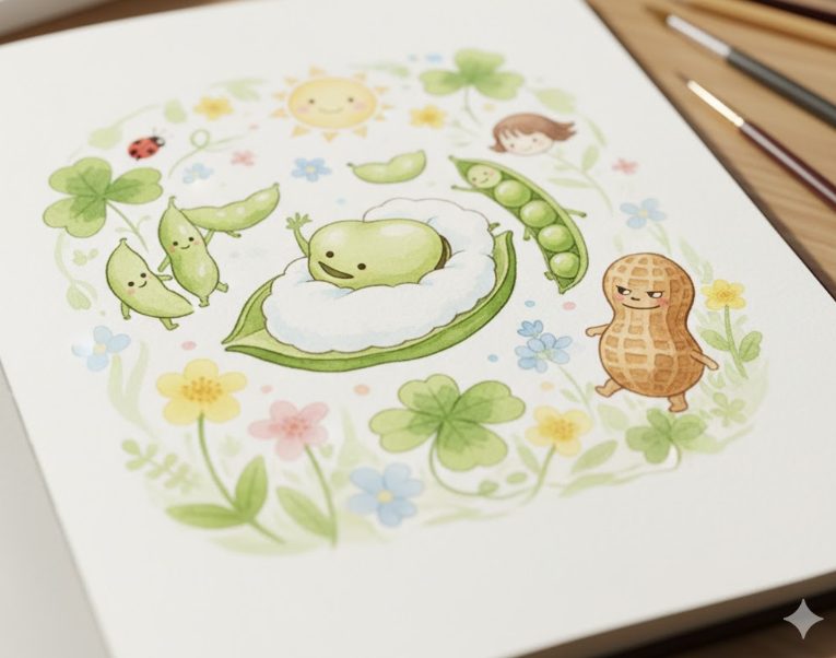 なかやみわさんの優しいイラスト
