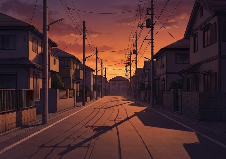 夕方の街並みに潜む不気味な視覚演出の秘密