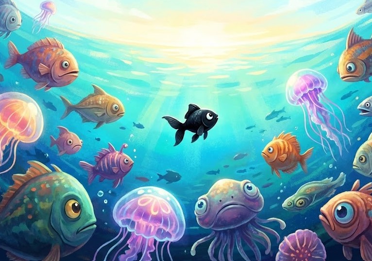 スイミーの結末の意味を読み解き自分らしく生きる